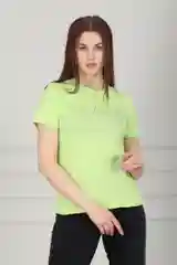Салатовый футболка женская Хоум Стайл, 2099Ф