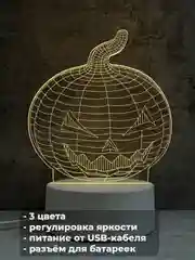 Прозрачный акриловый ночник