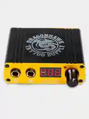 Золотой блок питания для тату машинки и татуажа DragonHawk P077