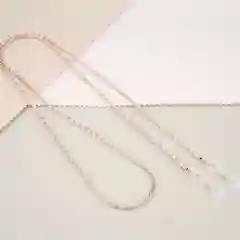 Розовый цепочка для очков