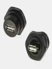Гнездо USB 2.0 герметичное на корпус M25USBZ0-2.0