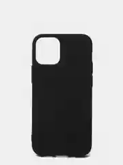 Чехол для iPhone 6 6S 7 8 Plus X XS XR SE 11 12 mini Pro Max силиконовый черный