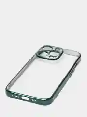 Зеленый чехол для iPhone 7 8 Plus X XS XR 11 12 13 14 15 Pro Max mini айфон про макс