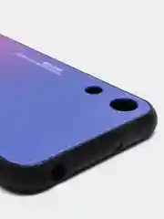 Серый градиентный чехол из закалённого стекла для Huawei Honor Play 8A / Enjoy 8A