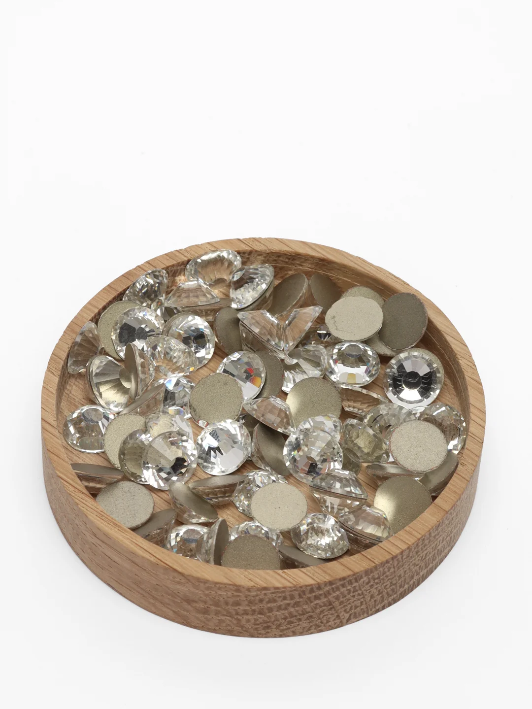 Стразы ss34 Имитация Сваровски люкс Crystal (Кристалл) холодной фиксации стекло