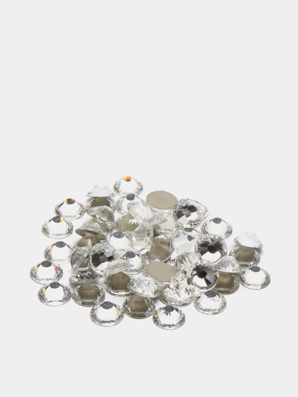 Стразы ss34 Имитация Сваровски люкс Crystal (Кристалл) холодной фиксации стекло
