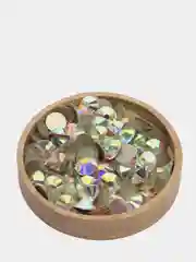 Стразы ss34 Имитация Сваровски Crystal AB (Кристалл АБ) холодной фиксации стекло