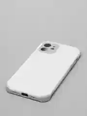 Белый чехол на iPhone 13 /12/ 11 Pro Max Mini/ XS/ X/ XR/ 7/ 8/+