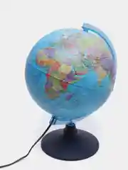 Интерактивный глобус Земли политический с подсветкой, 250 мм