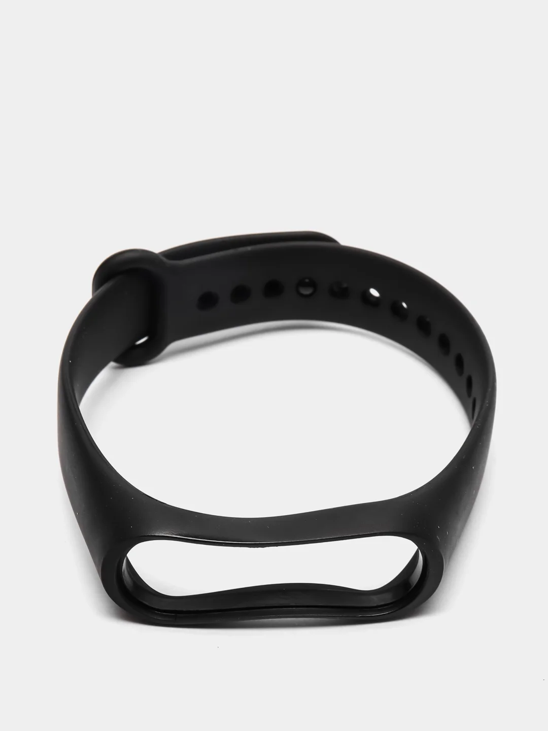 Черный силиконовый ремешок для Xiaomi Mi Band 3 и Mi Band 4, фитнес-браслет