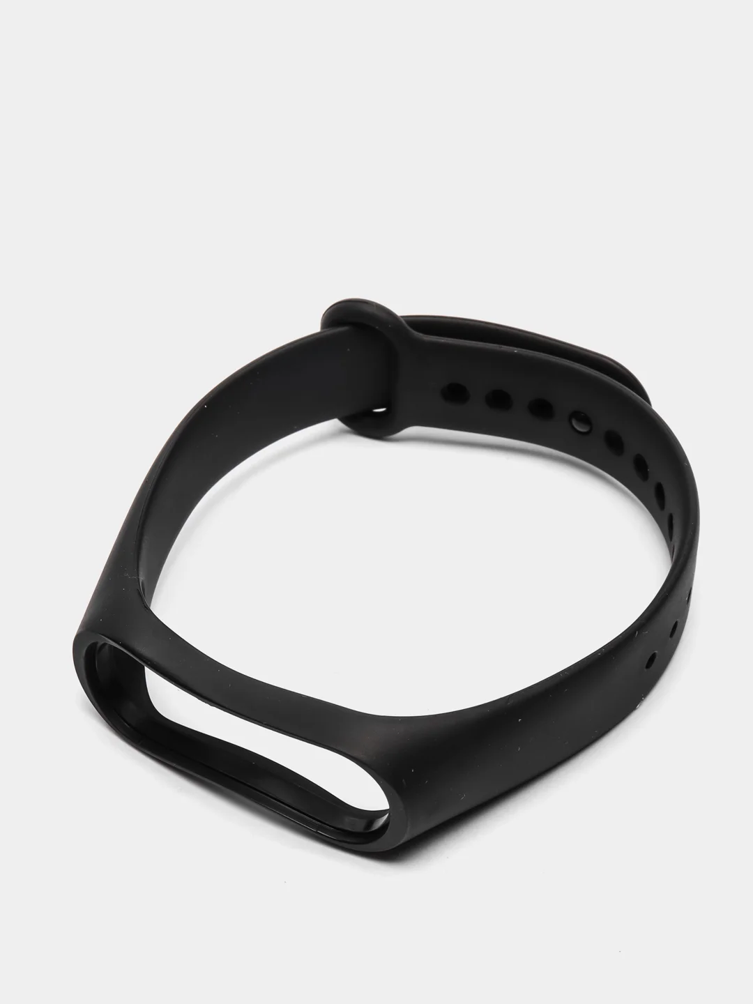 Черный силиконовый ремешок для Xiaomi Mi Band 3 и Mi Band 4, фитнес-браслет