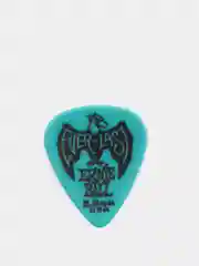 Бирюзовый медиатор гитарный Ernie Ball, с противоскользящим покрытием, разноцветные