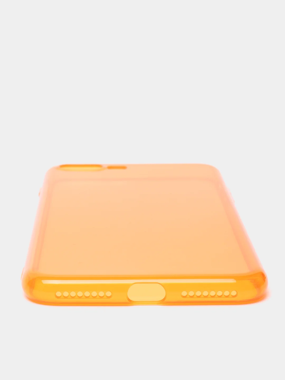 Оранжевый чехол для iPhone 11, 12, 13, 7, 8, SE 2020, Plus, X, XS, XR, Max, Pro, mini, прозрачный