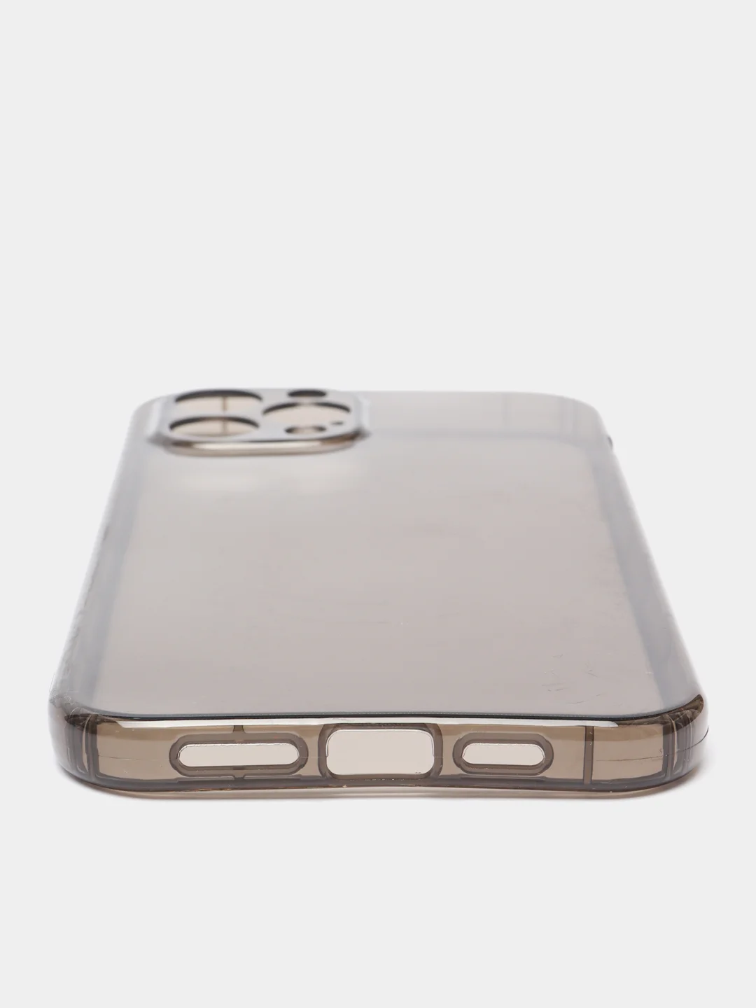 Серый чехол на iPhone 13, 12, 11, 7, 8, SE 2020, Plus, X, XS, XR, Max, Pro, mini, прозрачный