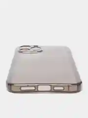 Серый чехол на iPhone 13, 12, 11, 7, 8, SE 2020, Plus, X, XS, XR, Max, Pro, mini, прозрачный