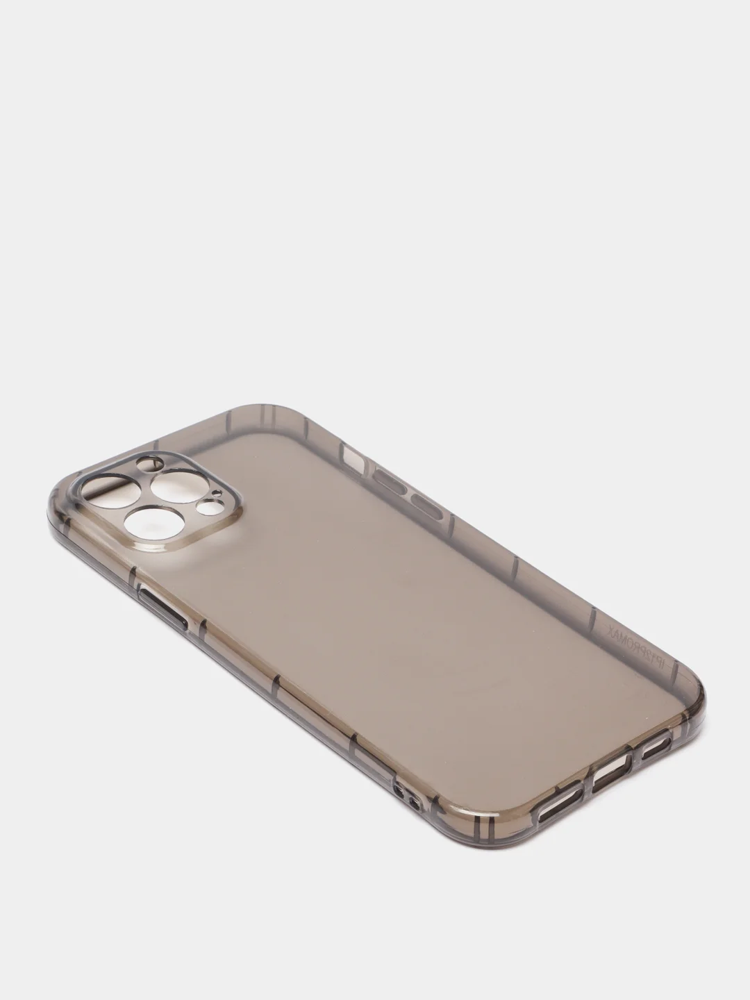 Серый чехол на iPhone 13, 12, 11, 7, 8, SE 2020, Plus, X, XS, XR, Max, Pro, mini, прозрачный
