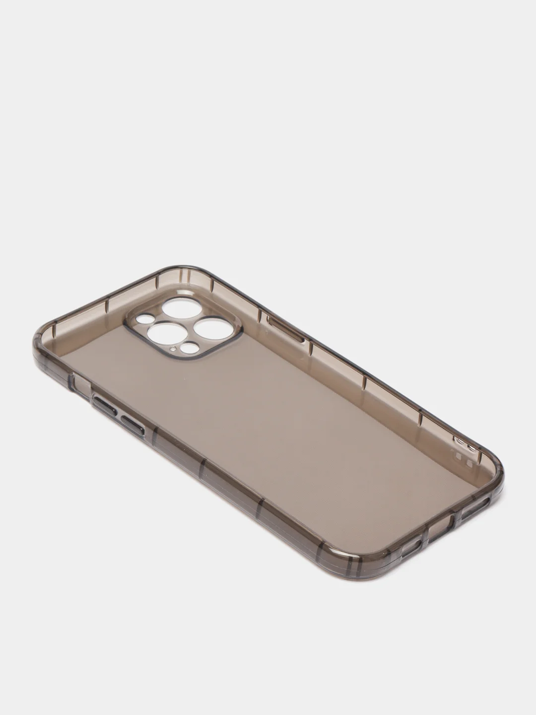Серый чехол на iPhone 13, 12, 11, 7, 8, SE 2020, Plus, X, XS, XR, Max, Pro, mini, прозрачный