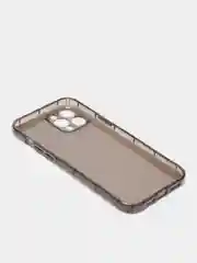 Серый чехол на iPhone 13, 12, 11, 7, 8, SE 2020, Plus, X, XS, XR, Max, Pro, mini, прозрачный