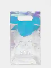 Бирюзовый пакет из голографического пластика Perfect