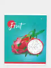 Желтый тетрадь "Фрукты. Colorful fruits", А5, клетка, 48 листов