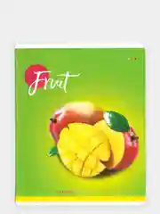 Мятный тетрадь "Фрукты. Colorful fruits", А5, клетка, 48 листов