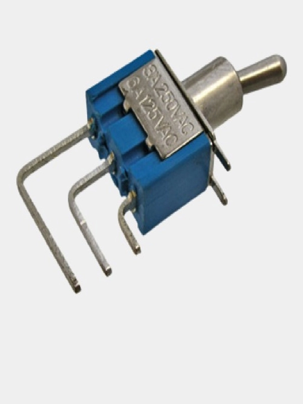 Микротумблер MTS-102-C4 on-on на плату (3A 250VAC) (3 контакта)
