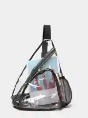 Серый шоппер с принтом