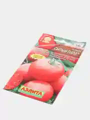 Семена Томат "Сытый папа" округлый, красный, раннеспелый, 0.2 г