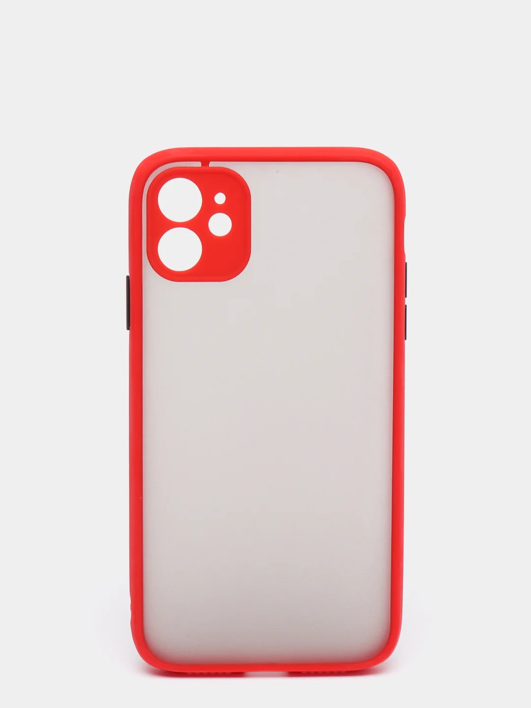 Красный чехол с защитой камеры iPhone 13/13 pro/13 mini/11/12, 12 promax, XR, 7, 8, se2