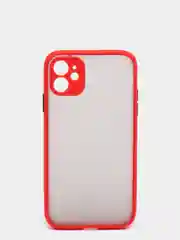 Красный чехол с защитой камеры iPhone 13/13 pro/13 mini/11/12, 12 promax, XR, 7, 8, se2