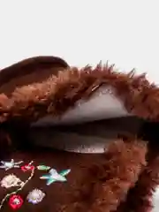 Коричневый пинетки