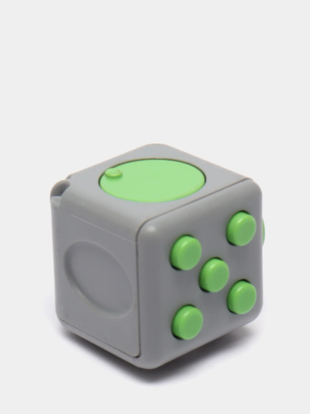 Лесной зеленый кубик-антистресс Fidget Cube (фиджет куб) игрушка развивающая, тактильная, сенсорная