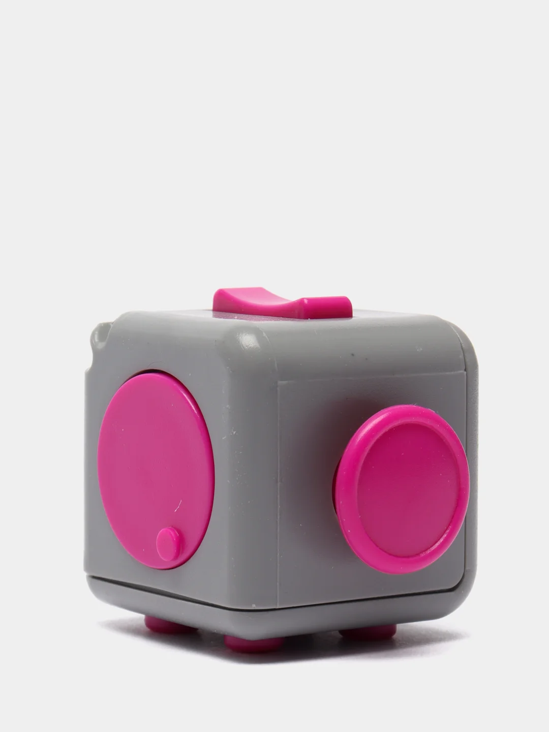 Розовый кубик-антистресс Fidget Cube (фиджет куб) игрушка развивающая, тактильная, сенсорная