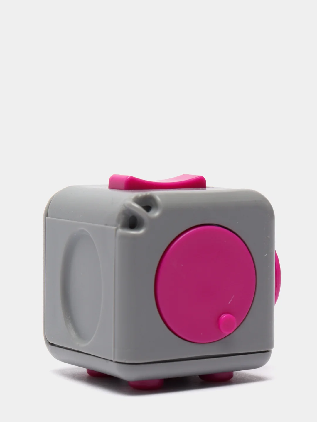 Розовый кубик-антистресс Fidget Cube (фиджет куб) игрушка развивающая, тактильная, сенсорная
