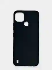 Черный чехол Realme C21Y, Realme C25Y Реалми С21У / С25У силиконовый черный матовый