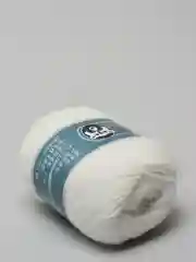 Белый пряжа, пух норки