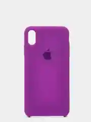 Фиолетовый силиконовый чехол для Iphone, с логотипом