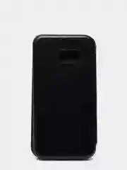Черный чехол книжка на Samsung Galaxy S7, Самсунг Галакси С7