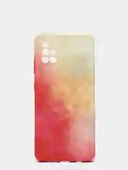 Коралловый чехол Samsung Galaxy A51, Самсунг Галакси А51 силиконовый с мягким подкладом