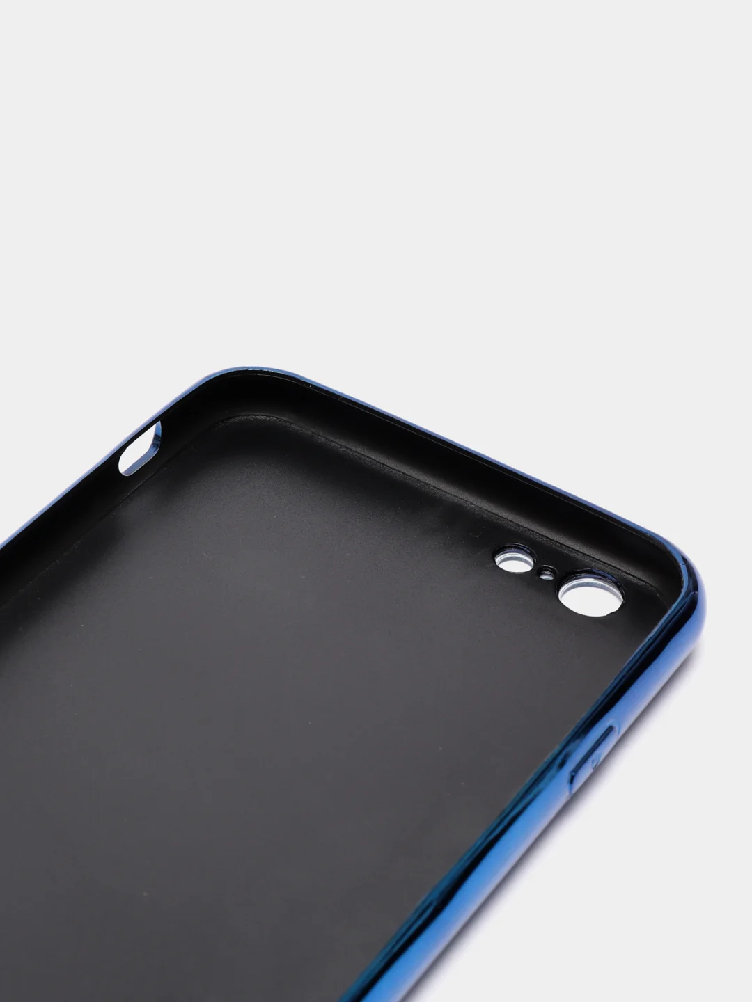 Голубой чехол iPhone 6/6s пластиковый абстракция
