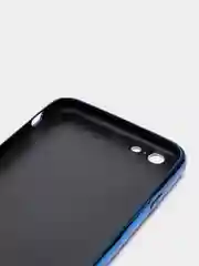 Голубой чехол iPhone 6/6s пластиковый абстракция
