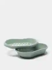 Мятный мыльница открытая с решеткой
