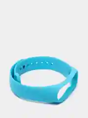 Голубой силиконовый ремешок для Xiaomi Mi Band 3, Mi Band 4
