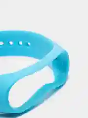 Голубой силиконовый ремешок для Xiaomi Mi Band 3, Mi Band 4