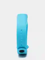 Голубой силиконовый ремешок для Xiaomi Mi Band 3, Mi Band 4