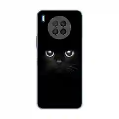 Шоколадный чехол на Huawei Nova 8i/Honor 50 lite / Хонор 50 Лайт прозрачный с рисунком, защита камеры