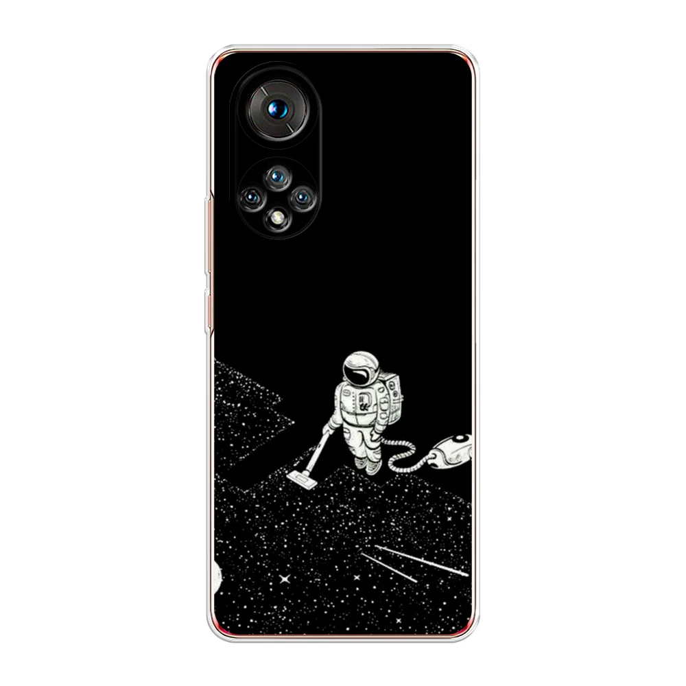 Карамельный чехол на Huawei Nova 9/Honor 50 / Хуавей Нова 9/Хонор 50 прозрачный, с рисунком