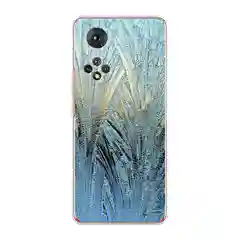 Небесно-голубой чехол на Huawei Nova 9/Honor 50 / Хуавей Нова 9/Хонор 50 прозрачный, с рисунком