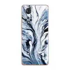 Сиреневый чехол на Huawei Nova 9/Honor 50 / Хуавей Нова 9/Хонор 50 прозрачный, с рисунком
