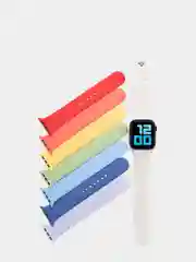 Силиконовый ремешок для Apple Watch 4, 5, 6, 7, 8, SE на 38/42/40/44/41/45